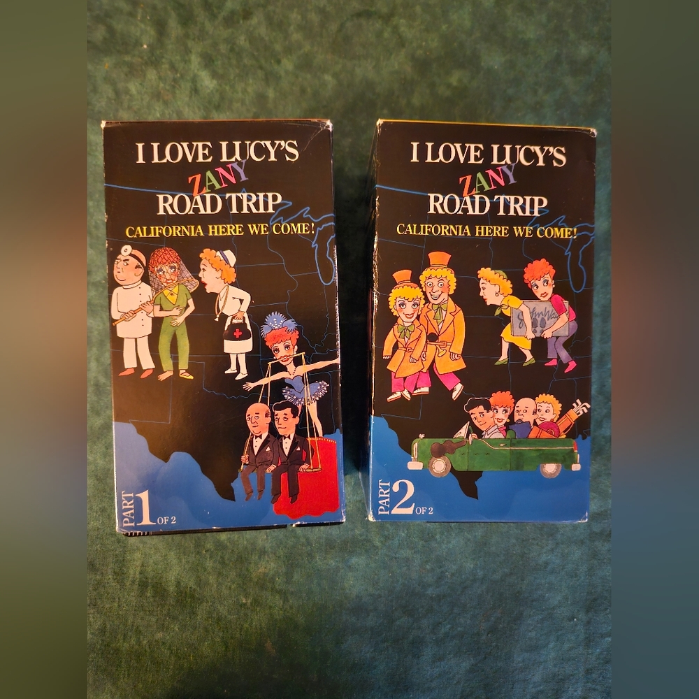 Dual box set - I Love Lucy - Zany Road Trip California Here We Come!